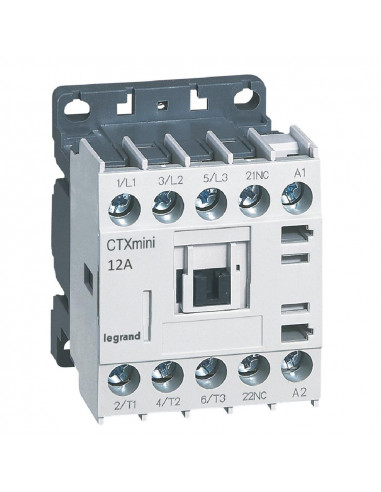 CTX MINI CT 3P 12A 1NC 230VAC LEGRAND 417056