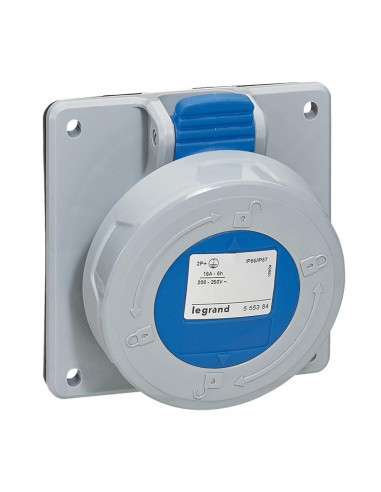 SOCLE TAB 16A 3P+T 230V IP67 LEGRAND 555385