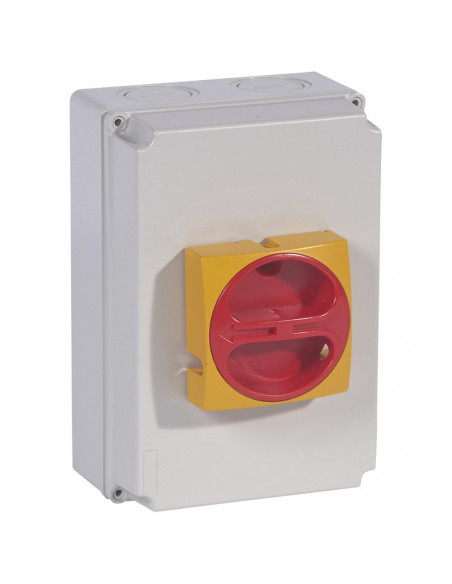 Interrupteur-sectionneur rotatif complet de proximité tripolaire 80A LEGRAND 022177