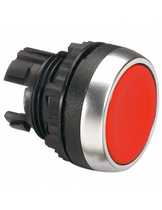 Tête à impulsion non lumineuse affleurante IP69 Osmoz composable rouge LEGRAND 023801 2