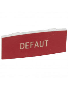 INSERT MARQUE DEFAUT (ROUGE) LEGRAND 024340