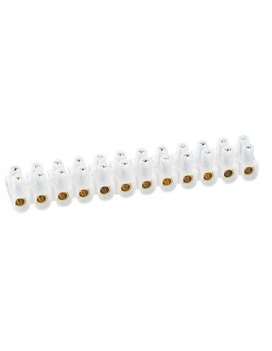 BARRETTE NYLBLOC 10MM2 BLANC LEGRAND 034225