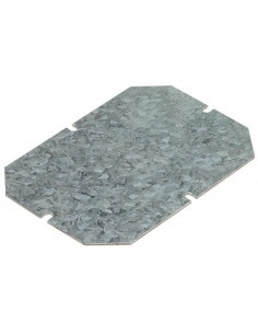 Plaque de montage métal épaisseur 15/10e pour boîtiers industriels 270x170mm LEGRAND 035814