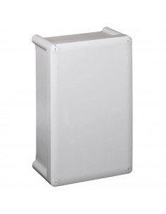Boîtier industriel plastique IP55 IK07 180x140x86mm avec couvercle opaque RAL7035 LEGRAND 035950 2