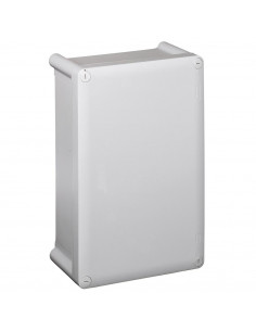 Boîtier industriel plastique IP55 IK07 360x270x124mm avec couvercle opaque RAL7035 LEGRAND 035990 2