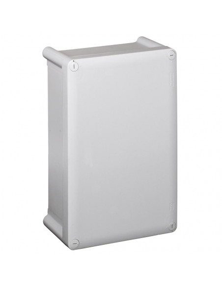 Boîtier industriel plastique IP55 IK07 360x270x124mm avec couvercle opaque RAL7035 LEGRAND 035990