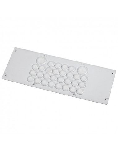 Plaque Cabstop IP55 avec 28 entrées Ø5mm à Ø14mm et 2 entrées Ø14mm à Ø24mm avec 2 réserves LEGRAND 036497