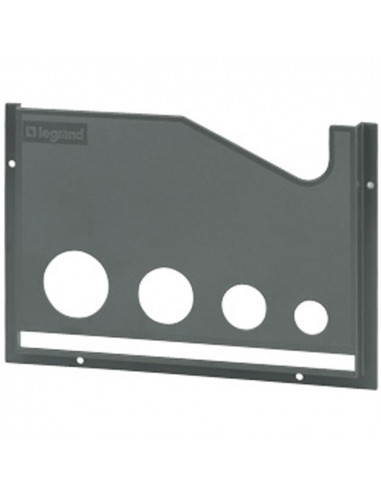 Pochette ouverte autocollante pour plans largeur 340mm et hauteur 235mm RAL7035 LEGRAND 036580