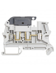 Bloc de jonction sectionnable à vis viking 3 avec 1 jonction pour cartouche fusible 5x20 Avec préhenseur LEGRAND 037181