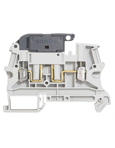 Bloc de jonction sectionnable à vis viking 3 avec 1 jonction pour cartouche fusible 5x20 Avec préhenseur LEGRAND 037181