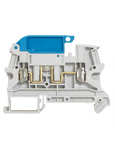 Bloc de jonction sectionnable à vis viking 3 avec 1 jonction pour circuit de neutre avec préhenseur bleu LEGRAND 037182