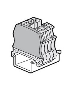 Cloison terminale pour blocs de jonction à vis viking 3 avec 2 entrées 2 sorties LEGRAND 037552 2