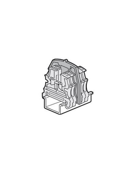 Cloison terminale pour blocs de jonction à vis viking 3 avec 3 étages LEGRAND 037554
