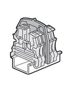 Cloison de séparation pour blocs de jonction à vis viking 3 avec 2 entrées 2 sorties et sectionnable pas de 6mm LEGRAND 037562 2