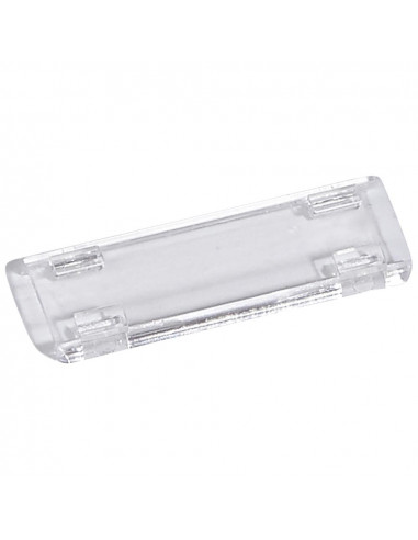 100 Portes-étiquettes Duplix pour étiquette longueur 36mm et largeur 9,5mm maxi LEGRAND 038498
