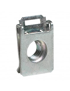Clips-écrou pour vis M6 pour bati d'armoire et traverses perforées LEGRAND 047712