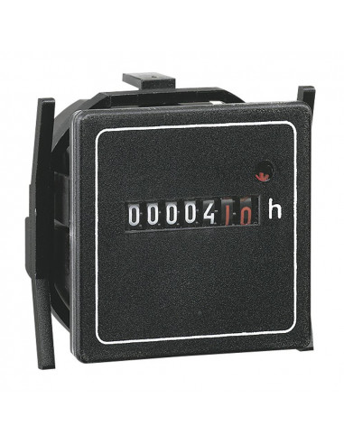 Compteur horaire totalisateur 400V 50Hz 48x48mm LEGRAND 049559