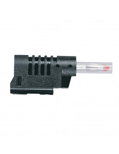 Fiche banane Ø4mm 16A 33V ou 70V avec embout isolant et fourreau rétractable noir LEGRAND 050026 2