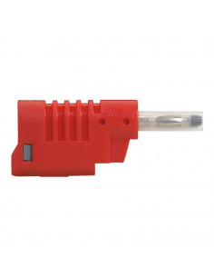 Fiche banane Ø4mm 16A 33V ou 70V avec embout isolant et fourreau rétractable rouge LEGRAND 050028 2
