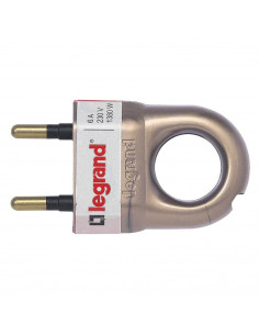 FICHE 2P6A ANNEAU PLAST BRONZE LEGRAND 050164