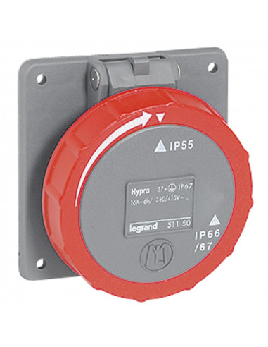 SOC EU 16A 3P+T 400V 67/55 LEGRAND 051150