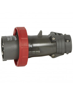 Fiche mobile droite Hypra IP66/67-55 16A 380V à 415V 3P+T plastique LEGRAND 051160 2