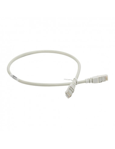 Cordon de brassage et utilisateurs RJ45 LCS³ catégorie 5e F/UTP écranté impédance 100ohms longueur 0,5m LEGRAND 051814