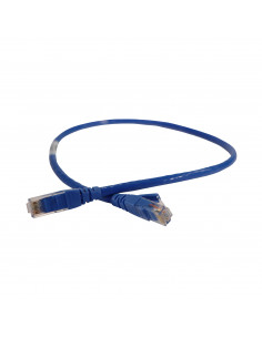 CORDON C6 U/UTP PVC BLEU 0.5M LEGRAND 051818