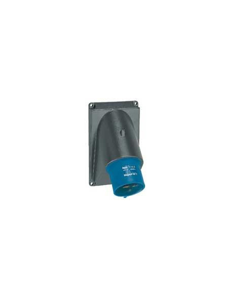 Socle Fiche inclinée Hypra IP44 16A 250V 2P+T plastique LEGRAND 052172