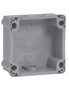 Boîtier réversible Hypra IP44/55 pour Prisinter fixe 3P+N+T 16A plastique LEGRAND 052249 2