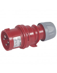 Fiche inverseur de phases P17 IP44 16A de 380V~ à 415V~ 3P+T LEGRAND 057440
