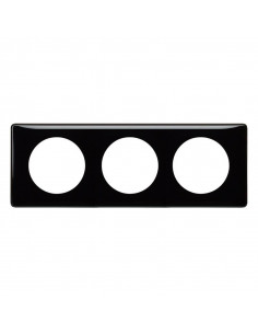 PLAQUE 3P NOIR LEGRAND 066683