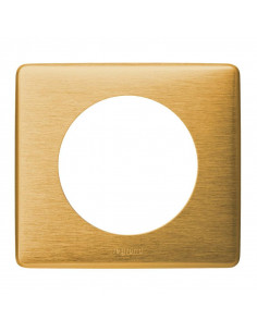 PLAQUE 1P  LAITON LEGRAND 068791