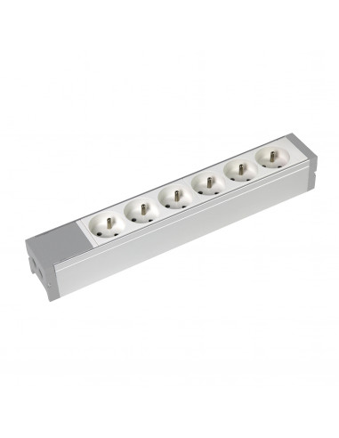 Bloc nourrice équipé de 6 prises 2P+T à câbler LEGRAND 073402