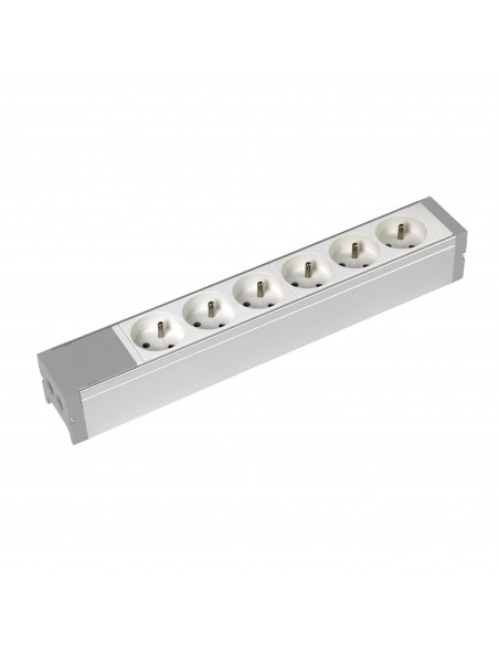 Bloc nourrice équipé de 6 prises 2P+T à câbler LEGRAND 073402