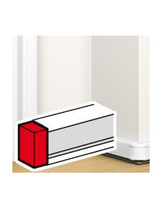 Embout pour goulotte à clippage direct Mosaic 50x80mm blanc antimicrobien LEGRAND 075705