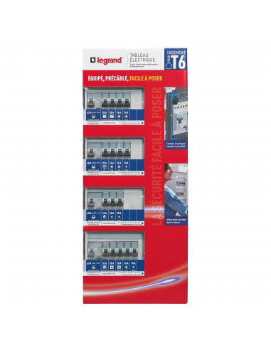 COFF PRECABLE  T6 ESSENTIEL 4R LEGRAND 093059