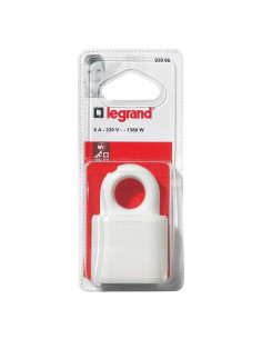 PROL 2P 6A ANNEAU PLAST BLANC LEGRAND 093966