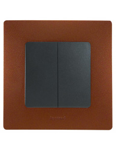 PLAQUE CACAO 1 POSTE LEGRAND 096708