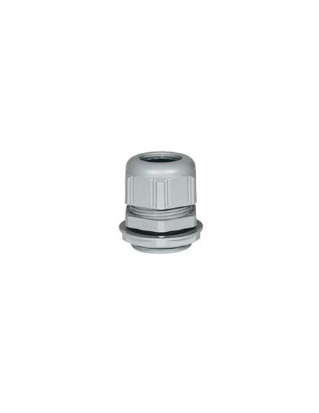 Presse-étoupe plastique IP68 filetage ISO50 gris RAL7001 LEGRAND 098008