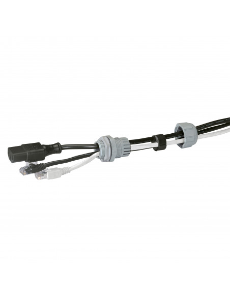 Presse-étoupe à entrées multiples plastique IP66 ISO25 RAL7001 LEGRAND 098049