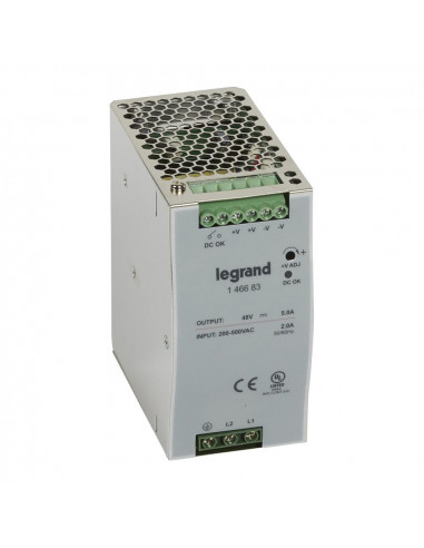 ALIM DEC BI200-500V 48VDC 240W LEGRAND 146683