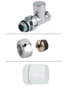 KIT RACCORDEMENT DROIT MANUELLE BLANC ATLANTIC 850309