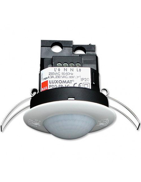 Détecteur présence360° 1 Can Faux Plaf 63Mm B.E.G LUXOMAT PD3-1C-FP 92197