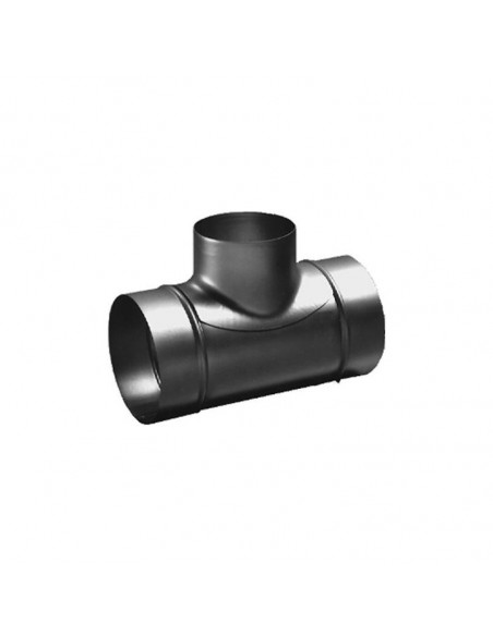TE 90° EQUERRE GALVANISE SPIRACLIM DIAMETRE RACCORD RESEAUS 200-100 MM TE 200-100-90 UNELVENT 864347