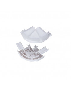 Angle extérieur pour goulotte à clippage direct Mosaic 50x80mm blanc LEGRAND 075631