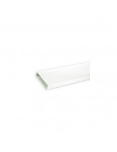 CONDUIT PLAT PVC RIGIDE SECTION RECTANGULAIRE 55X110 L1.5M UNELVENT TPR 100-1.5 833643