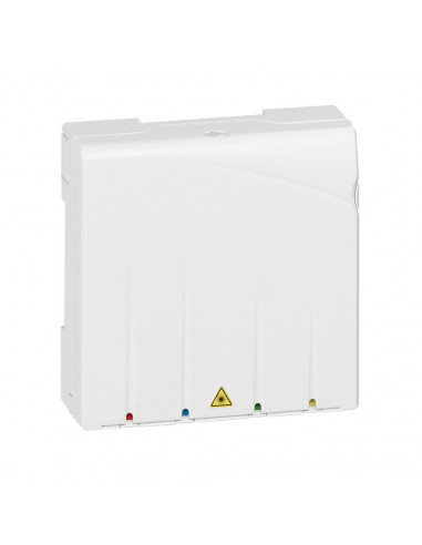 PRISE TERMINALE OPTIQUE 4 FIBRES OPTIQUES NUES AVEC RACCORD LEGRAND 413051