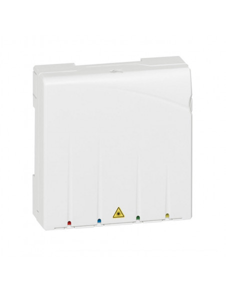 PRISE TERMINALE OPTIQUE 4 FIBRES OPTIQUES NUES AVEC RACCORD LEGRAND 413051