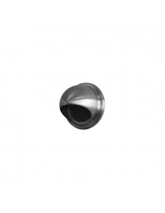 Prise d'air ou sortie d'air de façade semi-sphérique en acier inox D.160 mm S&P (UNELVENT) 870263 2